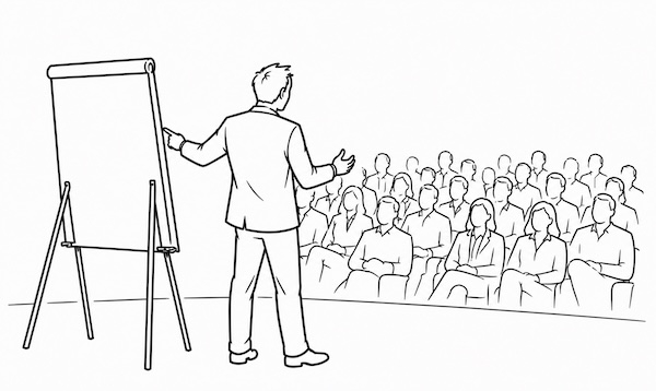 Der Flipchart-Trick, der komplexe Strukturen einfach macht